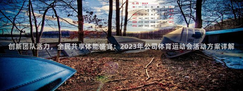 球派体育怎么下载：创新团队活力，全民共享体能盛宴：2023年公司体育运动会活动方案详解
